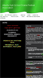 Mobile Screenshot of albertadrama.com